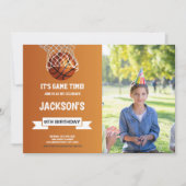 Invitations de parties sportives personnalisables  (Devant)