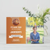 Invitations de parties sportives personnalisables  (Debout devant)