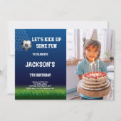 Invitations de parties sportives personnalisables  (Devant)