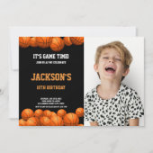 Invitations de parties sportives personnalisables  (Devant)