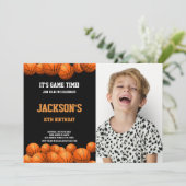 Invitations de parties sportives personnalisables  (Debout devant)