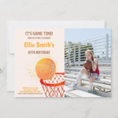 Invitations de parties sportives personnalisables (Devant)