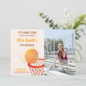 Invitations de parties sportives personnalisables (Debout devant)