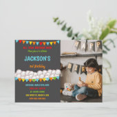 Invitations de parties sportives personnalisables (Debout devant)