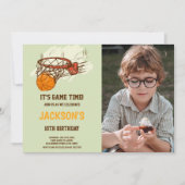 Invitations de parties sportives personnalisables  (Devant)