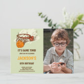 Invitations de parties sportives personnalisables  (Debout devant)