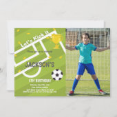 Invitations de parties sportives personnalisables  (Devant)