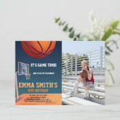 Invitations de parties sportives personnalisables (Debout devant)