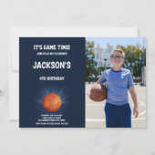 Invitations de parties sportives personnalisables  (Devant)