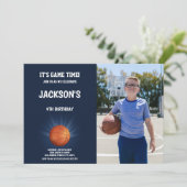 Invitations de parties sportives personnalisables  (Debout devant)