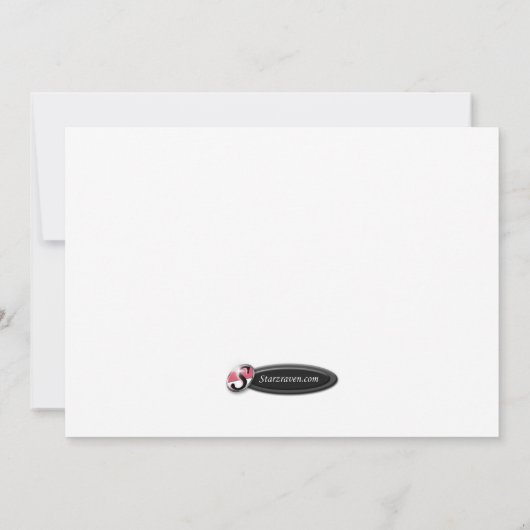 Invitations de parties UFO (Dos)