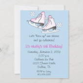 Invitations de patin à glace (Devant)