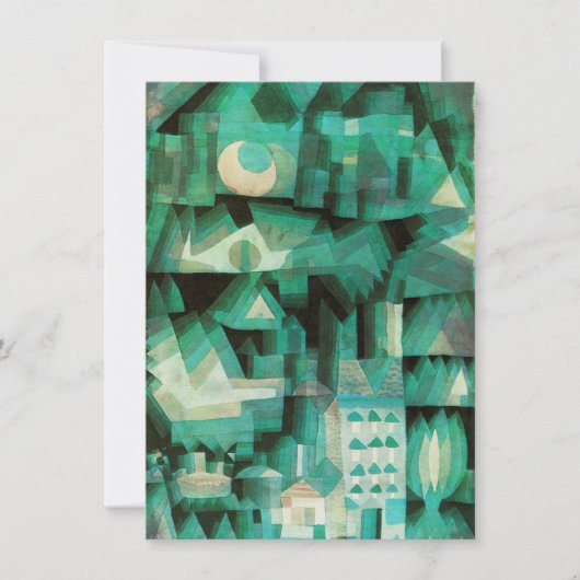 Invitations de Paul Klee Dream City (Devant)