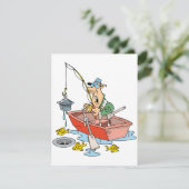 Invitations de pêche d'homme (Debout devant)