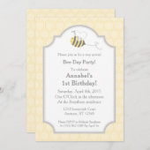 Invitations de peigne d'abeille (Devant / Derrière)