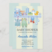 Invitations de pépinières baby showers (Devant / Derrière)