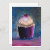 Invitations de petit gâteau (Devant / Derrière)