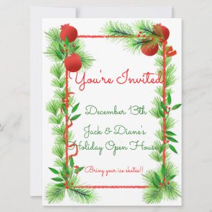 Invitations de pin et de grenade