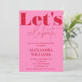 Invitations de Pink Red Friendsmas (Debout devant)