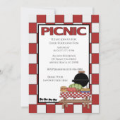 Invitations de pique-nique (Devant)