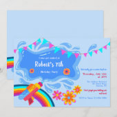 Invitations de pistolet à eau (Devant / Derrière)