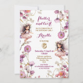 Invitations de Pixie fleur sauvage Fairy Lavender (Devant)