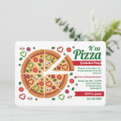 Invitations de Pizza Party (Debout devant)