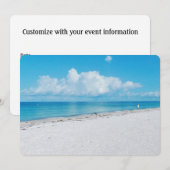 Invitations de plage (Devant / Derrière)