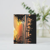 Invitations de plage tropicales (Debout devant)