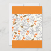 Invitations de Plantes d'oiseaux (Devant)