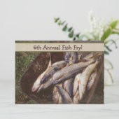 Invitations de poissons (Debout devant)