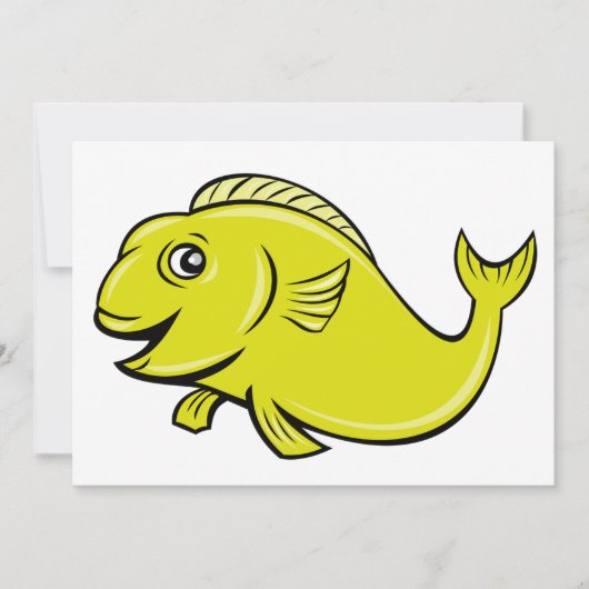 Invitations de poissons de Koi (Devant)