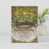 Invitations de Posters de animaux JUNGLE PARTY Gol (Debout devant)