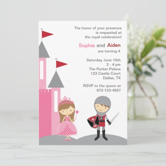 Invitations de princes et de chevaliers (Debout devant)