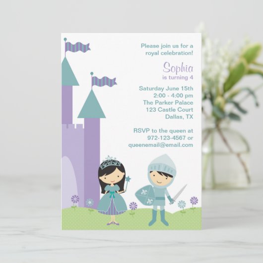 Invitations de princes et de chevaliers (Debout devant)