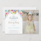 Invitations de Princess Party personnalisables élé (Devant)