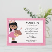 Invitations de princesse afro-américaine (Debout devant)