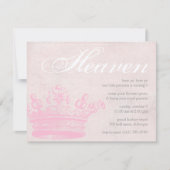 Invitations de princesse céleste (Devant)