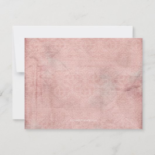 Invitations de princesse céleste (Dos)