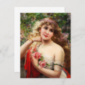 Invitations de printemps Emile Vernon (Devant / Derrière)