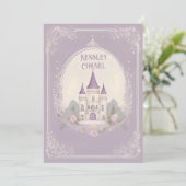 Invitations de Purple Princess Castle (Debout devant)