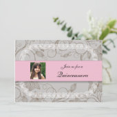 Invitations de Quinceanera (Debout devant)