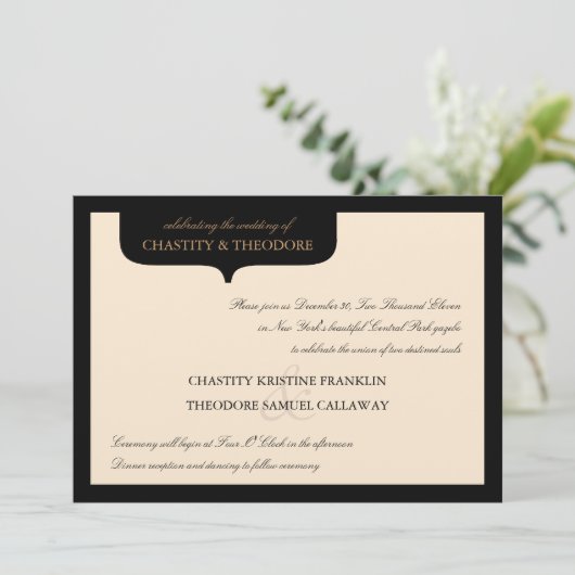 Invitations de rappel 5x7 (Debout devant)