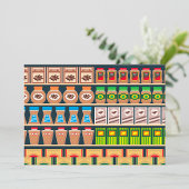 Invitations de rayons de supermarché