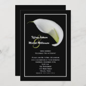 Invitations de réception après mariage (Devant / Derrière)