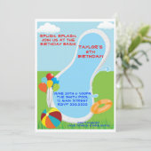 Invitations de réception au bord de la piscine (Debout devant)