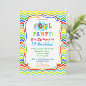 Invitations de réception au bord de la piscine (Debout devant)