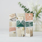 Invitations de réception de mariage (Debout devant)