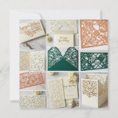 Invitations de réception de mariage (Dos)
