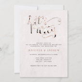 Invitations De Réception De Mariage Simple (Devant)